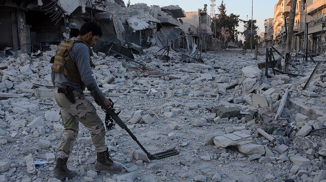 إصابة طفلين شمالي سوريا إثر انفجار لغم من مخلفات "داعش"