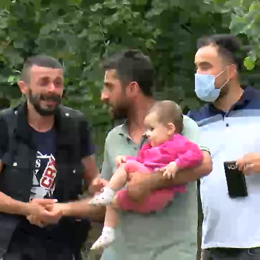 Kayıp İkra Nurun cansız bedenine ulaşıldığını öğrenen baba gözyaşlarına boğuldu