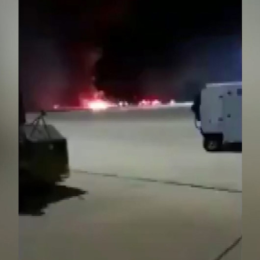 ABDde eğitim uçuşu yapan F-16 savaş uçağı yere çakıldı