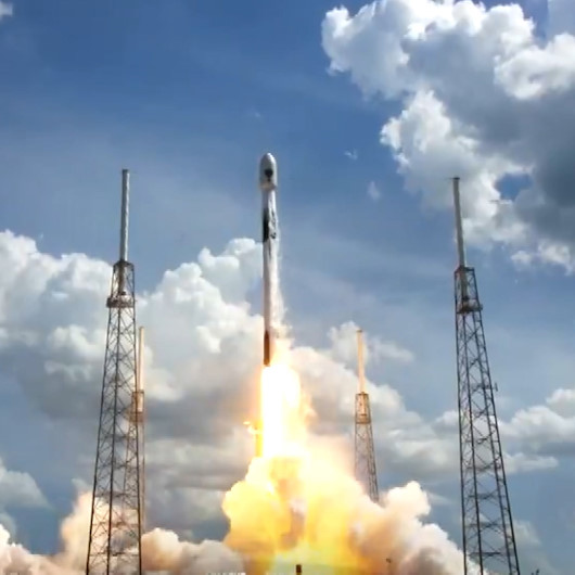 SpaceX, ABD ordusuna ait GPS uydusunu uzaya böyle gönderdi