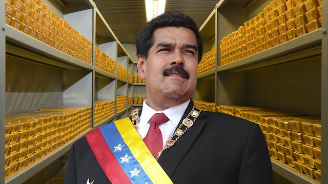 Altınlarını Türkiye'ye gönderme kararı alan Venezuela'nın altın rezervine İngiltere el koydu