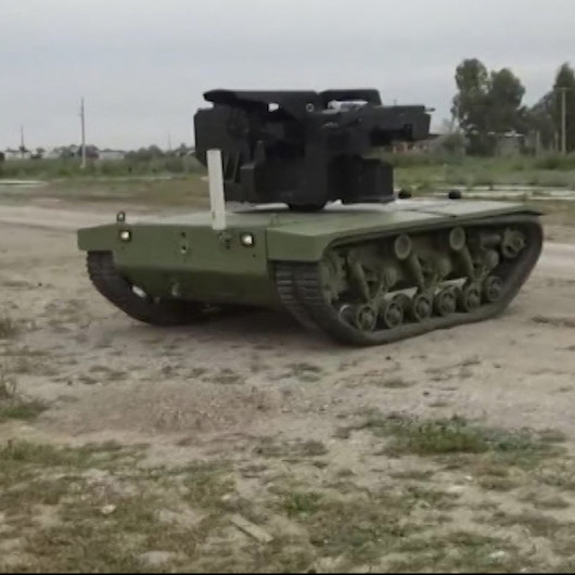 Türkiye’nin ilk insansız mini tankı