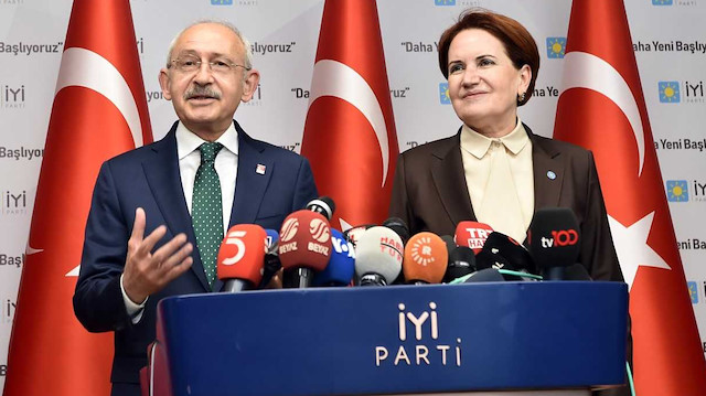 CHP Genel Başkanı Kemal Kılıçdaroğlu ve İYİ Parti Genel Başkanı Meral Akşener'e eleştiri geldi.