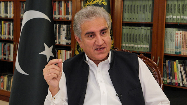 Pakistan's Foreign Minister Shah Mehmood Qureshi 