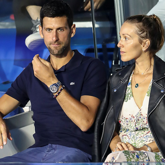 Novak Djokovic, wife test negative for virus