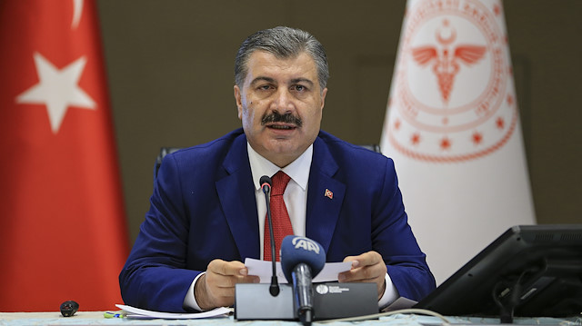Turkish Health Minister, Fahrettin Koca

