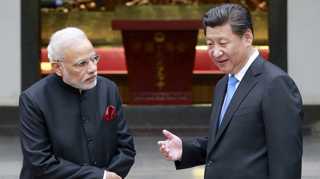 Pakistan Başbakanı Modi ve Çin Devlet Başkanı Cinping