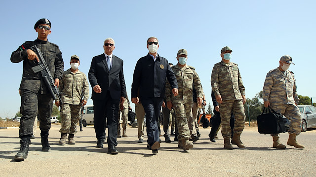 Turkish Defense Minister Hulusi Akar in Libya

