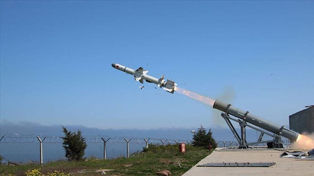 تركيا.. نجاح ثاني اختبار لصاروخ "أطمجة" بمدى 200 كم