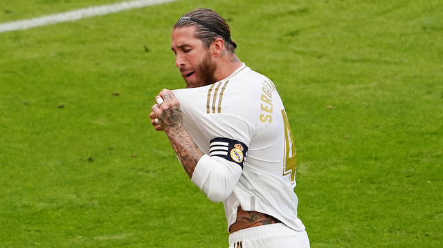 Ramos'un gol sevinci