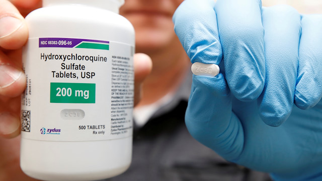 The drug hydroxychloroquine