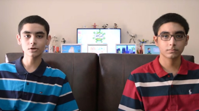 Nabhan (13) and Kenan (14), who have never attended school, home-schooling included, collaborated to develop a Covid-19 multi-platform game designed to bust the myths and establish the facts on the dos and dont’s regarding the coronavirus, including social distancing
