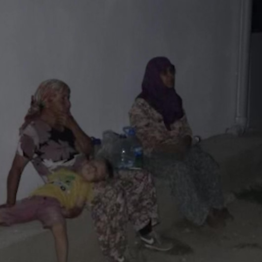 Çanakkale Kumköylüler evleri için sabaha kadar nöbet tuttu