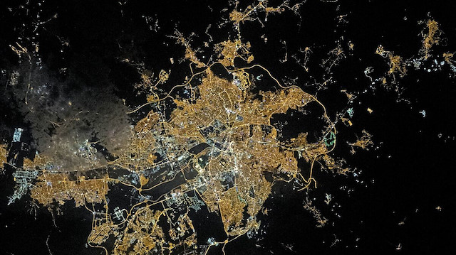 NASA captures image of Turkey's capital at nighttime