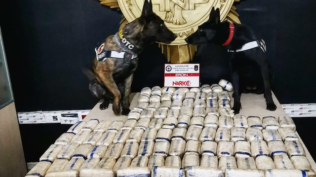 Over 50 kg of heroin seized in southeastern Turkey