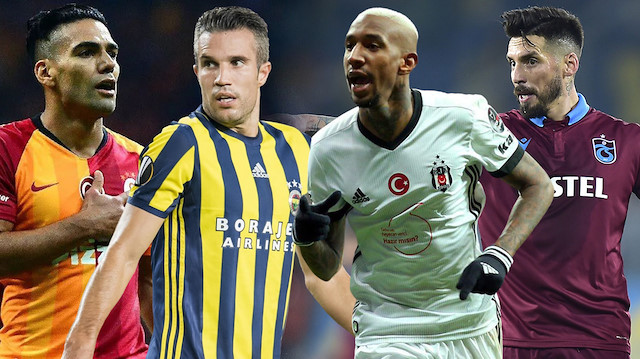 Falcao, Van Persie, Talisca ve Sosa'nın Süper Lig'e transferleri büyük ses getirmişti.