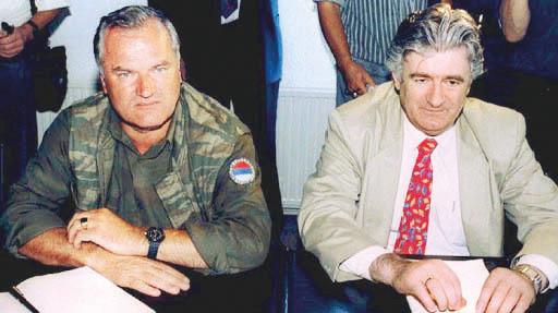 Radovan Karadzic ve Slobodan Milosevic
