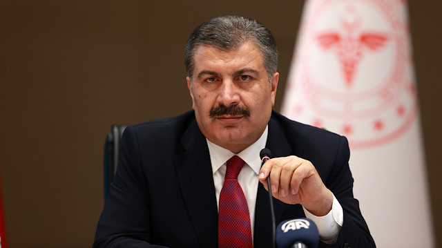 Turkish Health Minister Fahrettin Koca

