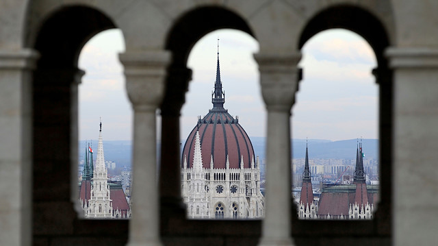 A general view of Hungary's Parliament 