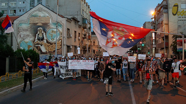 Anti-government protests in Serbia


