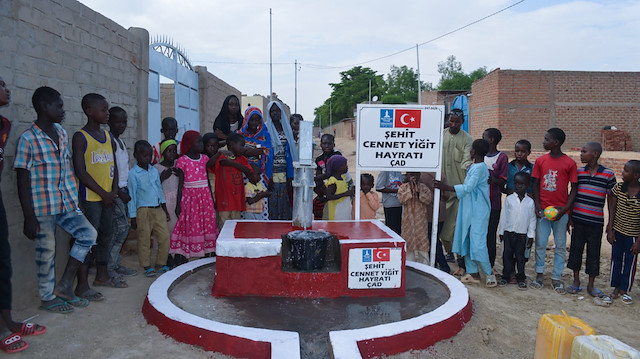 Afrika'da açılan su kuyularına 15 Temmuz'da şehit olan kahramanların isimleri verildi