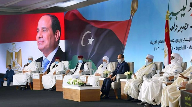 Sisi, Hafter’e destek veren Libya kabile reisleri ile görüştü.