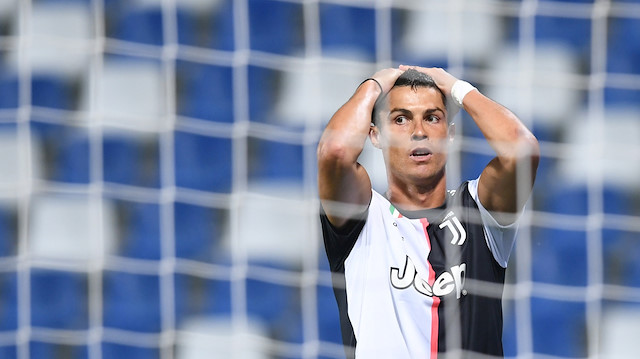 Ronaldo, maç sonrası büyük üzüntü yaşadı.