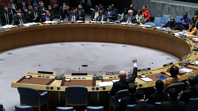 United Nations Security Council Meeting

