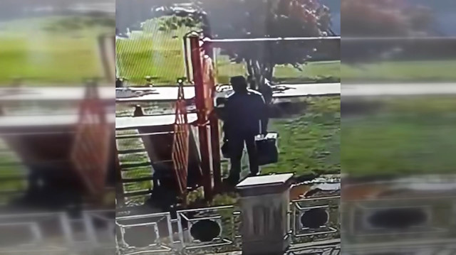 Kerkük’te Türkmen bürosu yakınlarına bomba yerleştiren saldırgan kameraya yansıdı