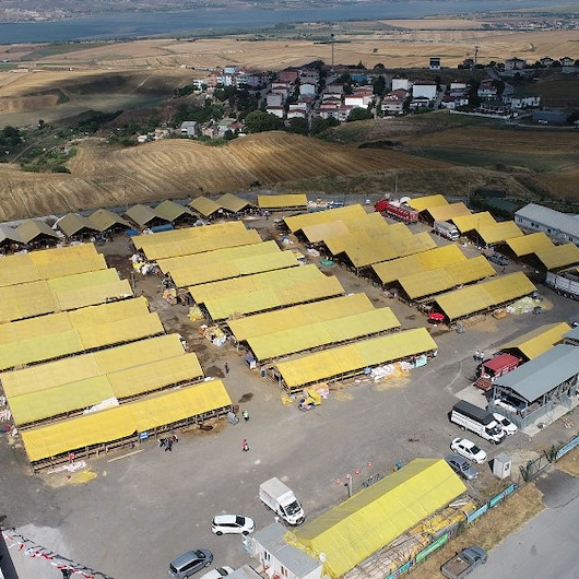 Büyükçekmece’de kurban kesim ve satış alanı bayrama hazır