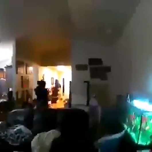 ABDnin Alaska Yarımadasında meydana gelen 7.8lik deprem anı kamerada