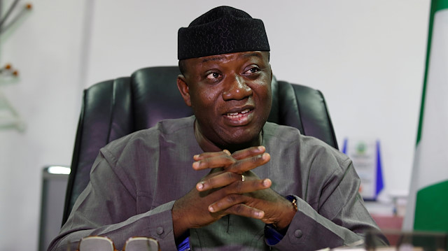 The Minister of Mines and Steel Development Kayode Fayemi 