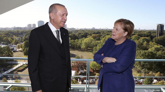 Arşiv - Cumhurbaşkanı Erdoğan, Almanya Başbakanı Merkel ile görüştü.