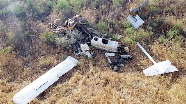 Azerbaycan ordusu daha önce de 2 İHA düşürmüştü.