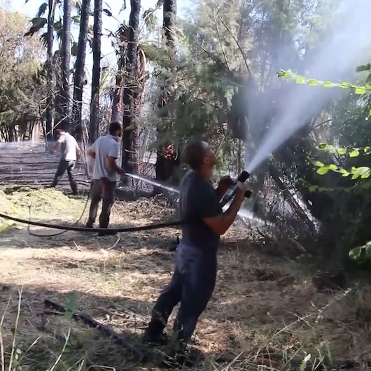 Muğlada bir otelde çıkan yangına müdahale eden herkes yandı: 15 yaralı
