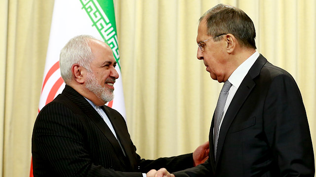 Iranian Foreign Minister Mohammad Javad Zarif & Russian Foreign Minister Sergey Lavrov 