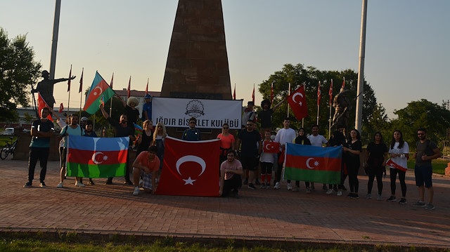 Bisiklet kulübünden Azerbaycan’a destek