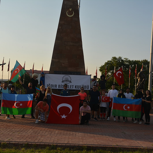 Bisiklet kulübünden Azerbaycan’a destek