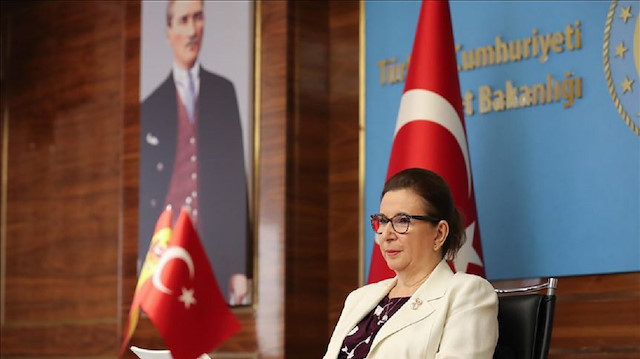 Turkish Trade Minister Ruhsar Pekcan 