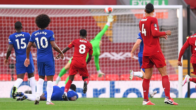 Karşılaşmadaki gol perdesini Keita açtı.