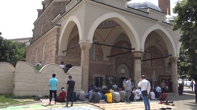 Bulgaristan'da ibadete açık olan tek camide Ayasofya için şükür namazı kılındı