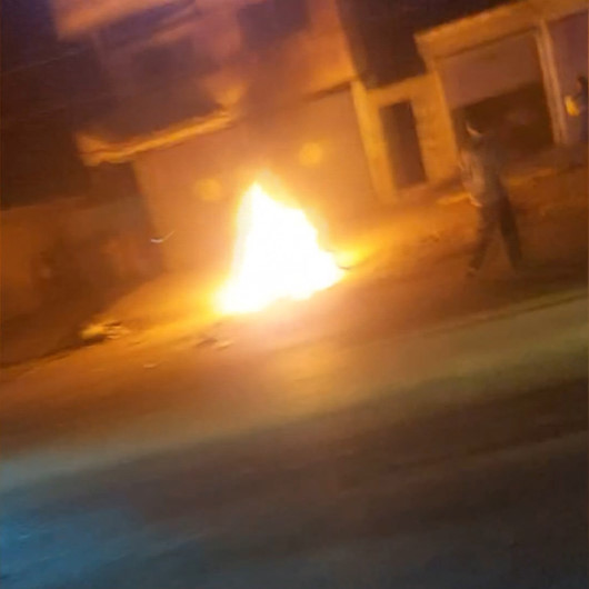 Resulaynda bomba yüklü motosiklet patladı: 2 yaralı