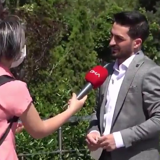 Maske takmayan Erzurumlu: Koronavirüse inanmıyorum, Belirli güçlerin projesi bu