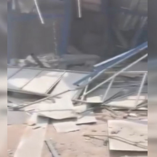 Irak’ta inşaat halindeki bina çöktü, ortalık savaş alanına döndü: 3 ölü