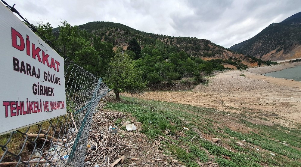 Yüzen tonlarca çöp Torul ilçesine bağlı Çamlıca ve Köprübaşı mahallesindeki kıyılarda kaldı.