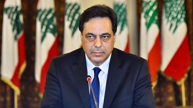 Lebanon's Prime Minister Hassan Diab
