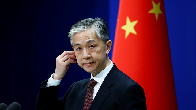 Chinese Foreign Ministry spokesman Wang Wenbin 