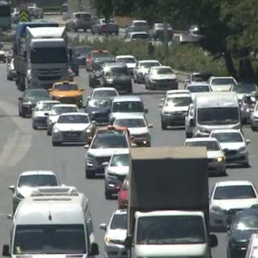 Ankarada bayram trafiği başladı
