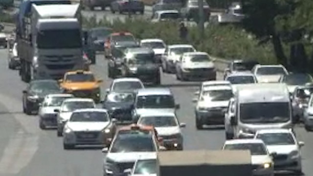 Ankara'da bayram trafiği başladı