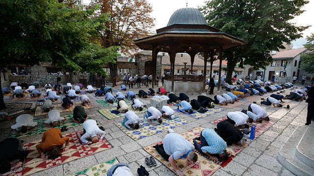Eid al-Adha prayer in Sarajevo

